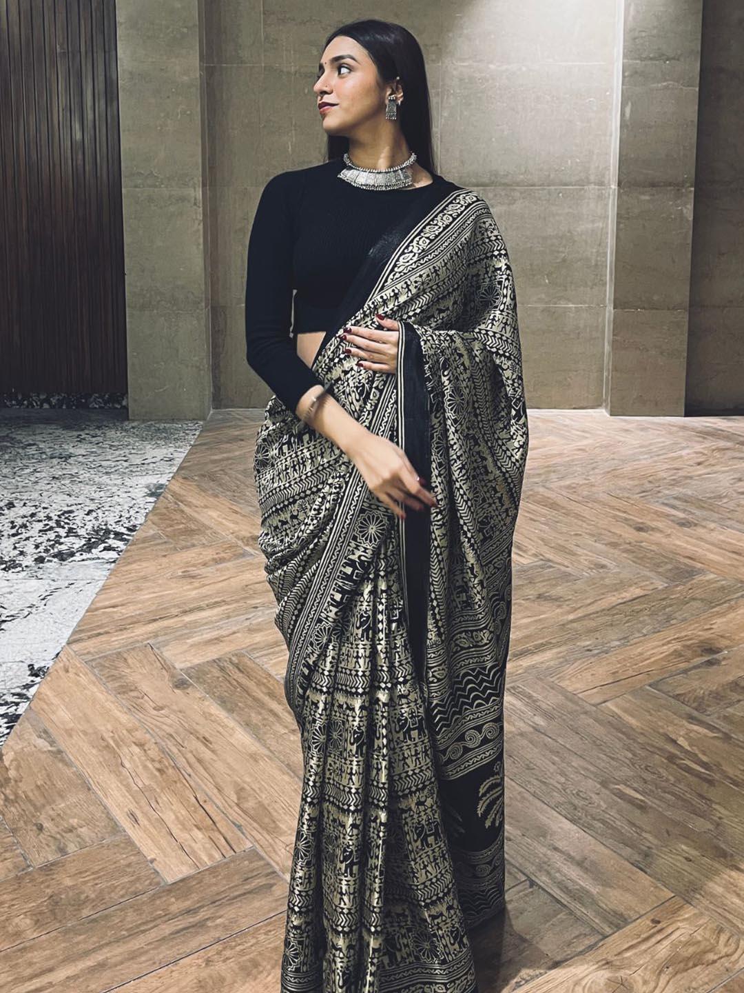 Printed Saree